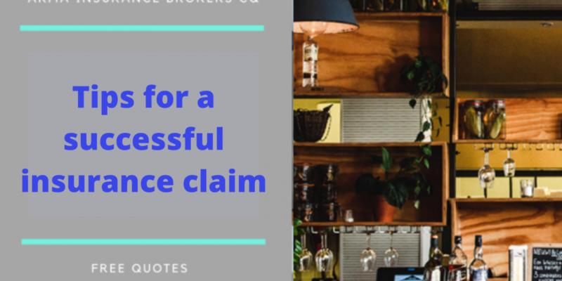 Tips for a successful insurance claim