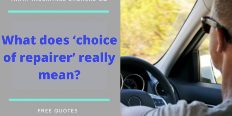 What does ‘choice of repairer’ really mean?