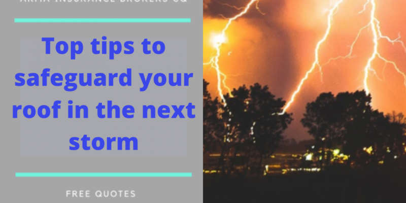 Top tips to safeguard your roof in the next storm